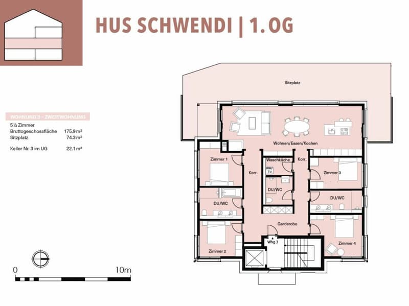 5.5-Zimmer-Wohnung ZWEITWOHNSITZ (7)