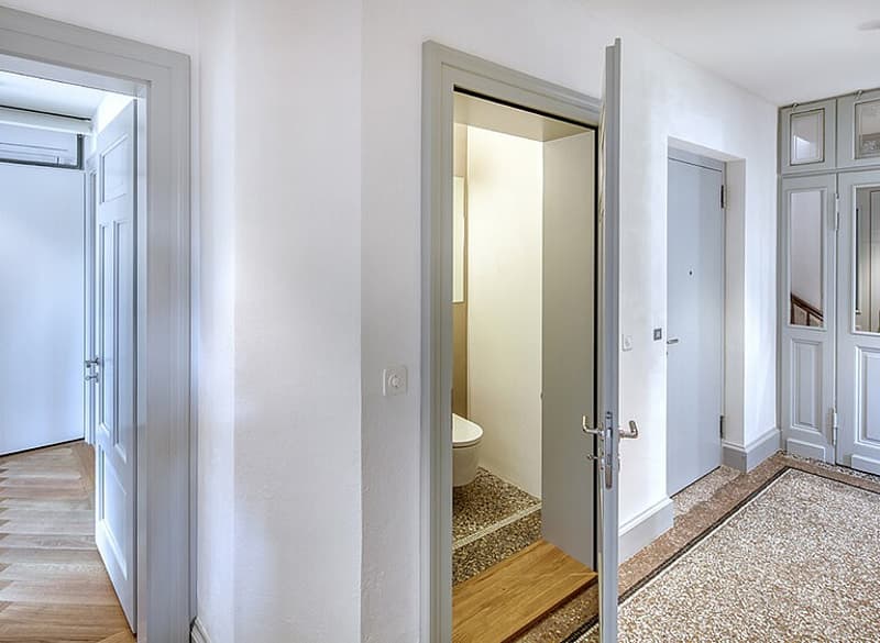 Exklusive 3.5-Zimmer-Altbauwohnung mit historischem Charme und modernstem Ausbaustandard  im Herzen von Zürich (5)