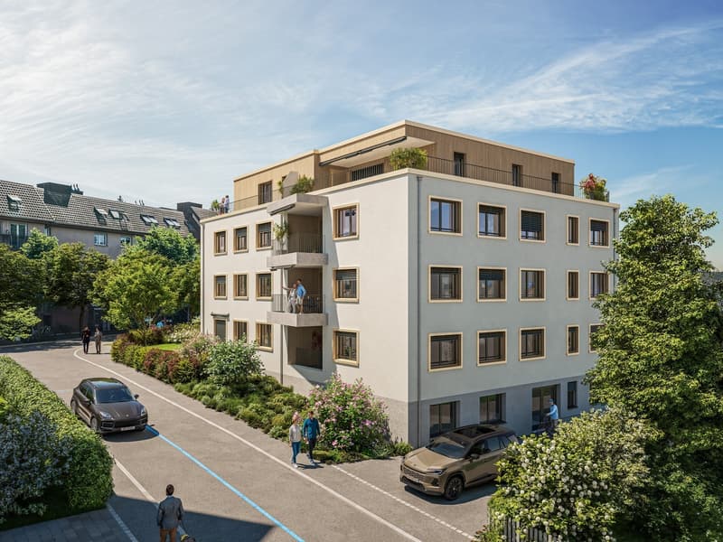 3.5 Zimmer Neubauwohnung an ruhiger Lage in Oerlikon (7)