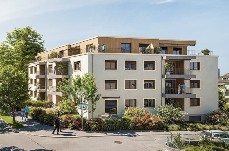 3.5 Zimmer Neubauwohnung an ruhiger Lage in Oerlikon (2)