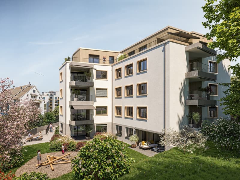 5.5 Zimmer Neubau Attikawohnung an ruhiger Lage in Oerlikon (9)