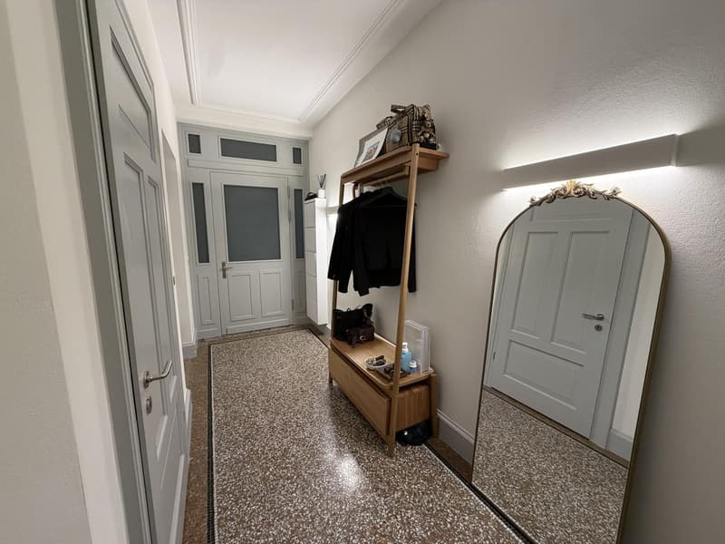 Exklusive 2.5-Zimmer-Altbauwohnung mit historischem Charme und modernstem Ausbaustandard im Herzen von Zürich (4)