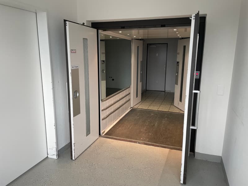 Ansicht Warenlift