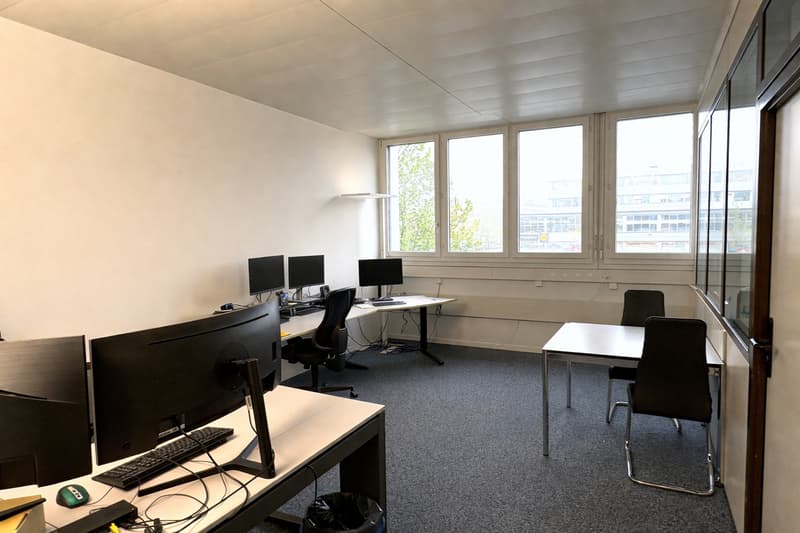 Büroflächen mit angenehmer Arbeitsatmosphäre