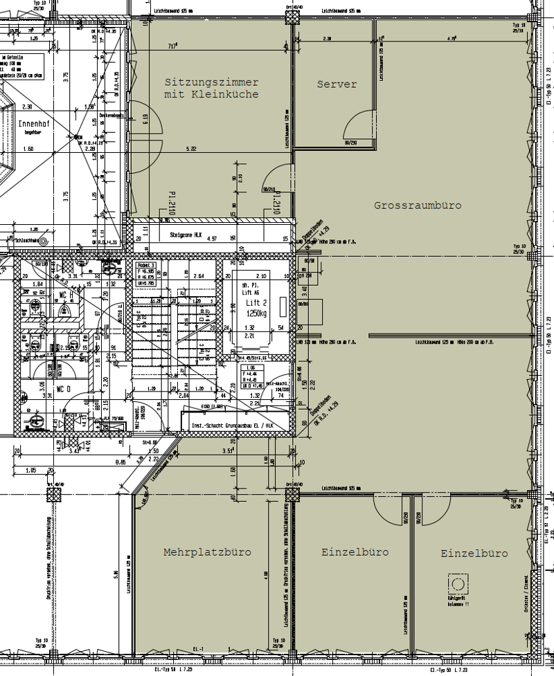 Blegistrasse 7, Baar - Emouvons-nous, décollons et nous sentons bien - cet espace de bureau climatisé s'adapte de manière flexible à vos idées. (9)