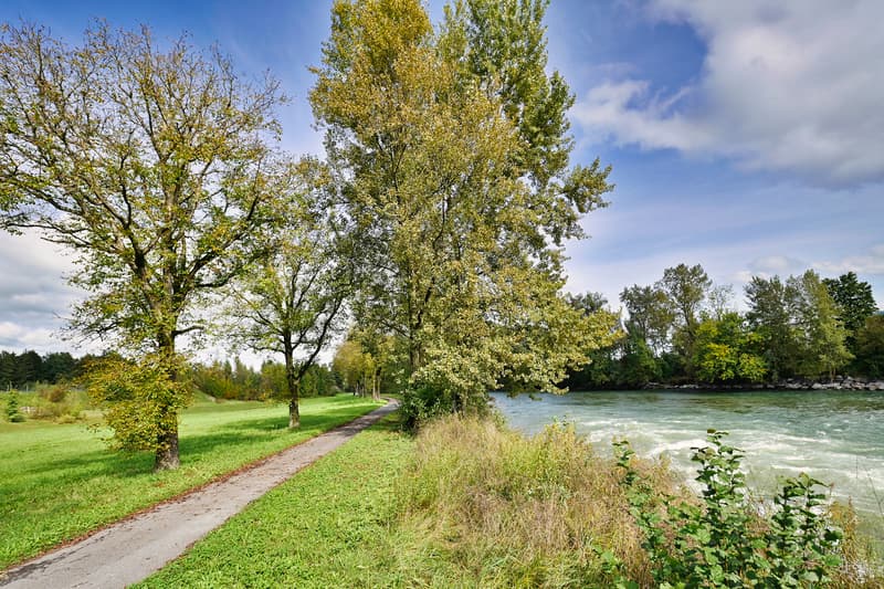 Idyllische Naherholungsgebiete entlang der Reuss