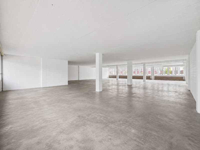 Weitere Ansicht der Fläche im Grundausbau