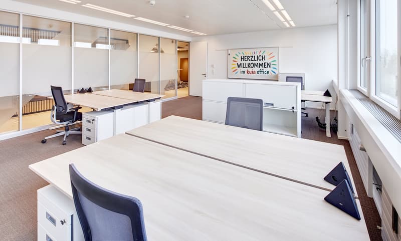 Ihr neues Teamoffice mit Kapazität bis zu 6 Arbeitsplätze (37.5 m²)