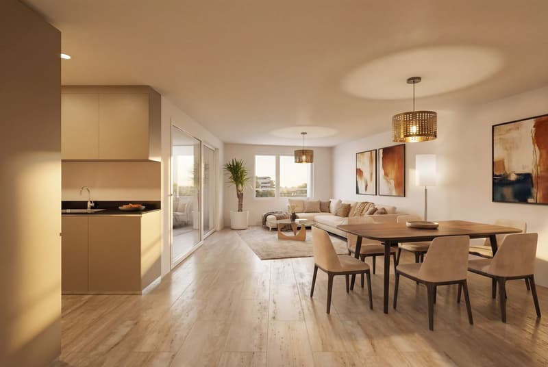Projet de construction neuve "Coll d'Or" - visite de la construction possible (4)