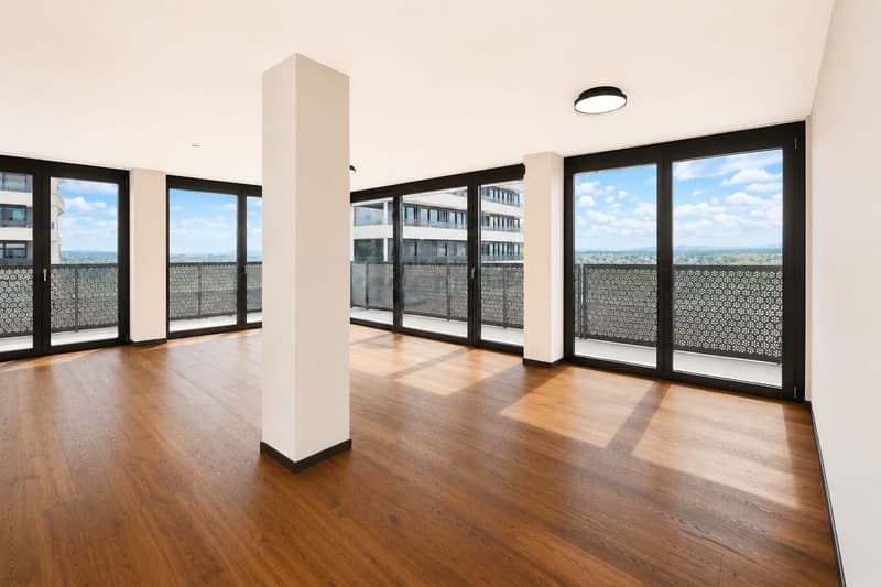 Exclusive living above the rooftops of Dübendorf – 5.5-room apartment on the 22nd floor (North) | Three Point (16)