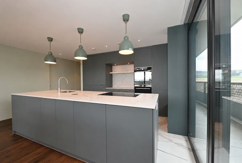 Exclusive living above the rooftops of Dübendorf – 5.5-room apartment on the 22nd floor (North) | Three Point (3)