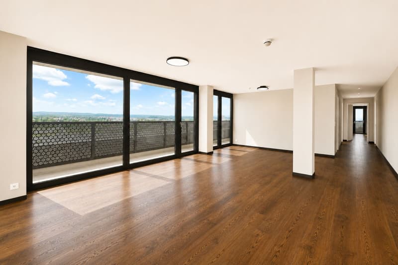 Exclusive living above the rooftops of Dübendorf – 5.5-room apartment on the 22nd floor (North) | Three Point (15)