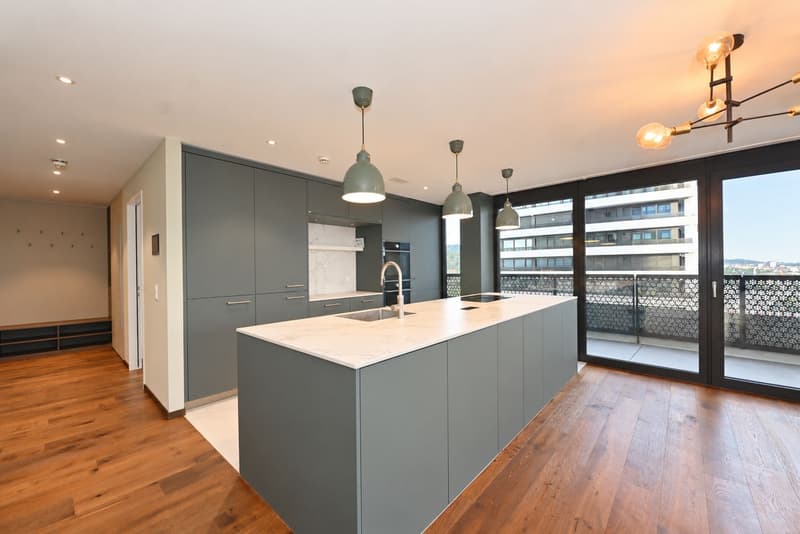 Exklusives Wohnen über den Dächern von Dübendorf – 5.5-Zimmer-Wohnung im 22. Obergeschoss (Nord) | Three Point (3)