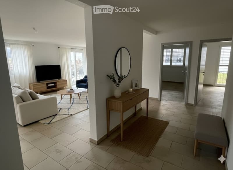 Appartamento 5.5 locali + 2 parchi, terrazza, giardino (2)