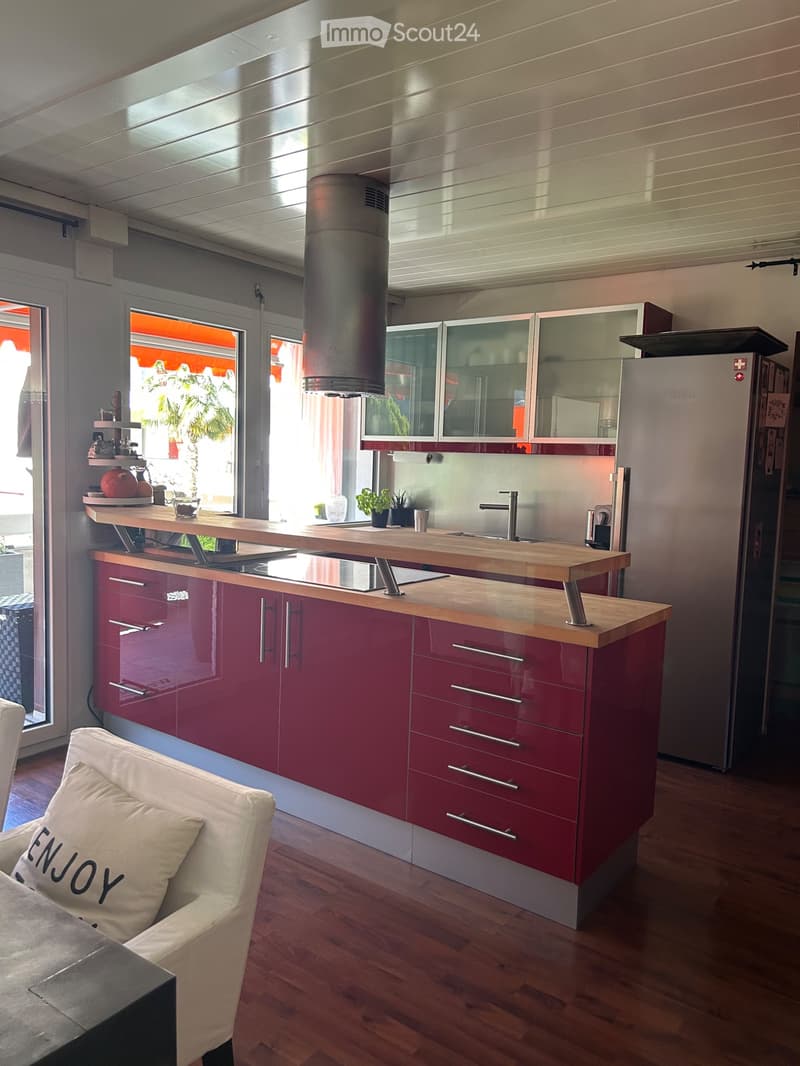 In affitto a Vouvry, appartamento tranquillo, di circa 100m2 (4)