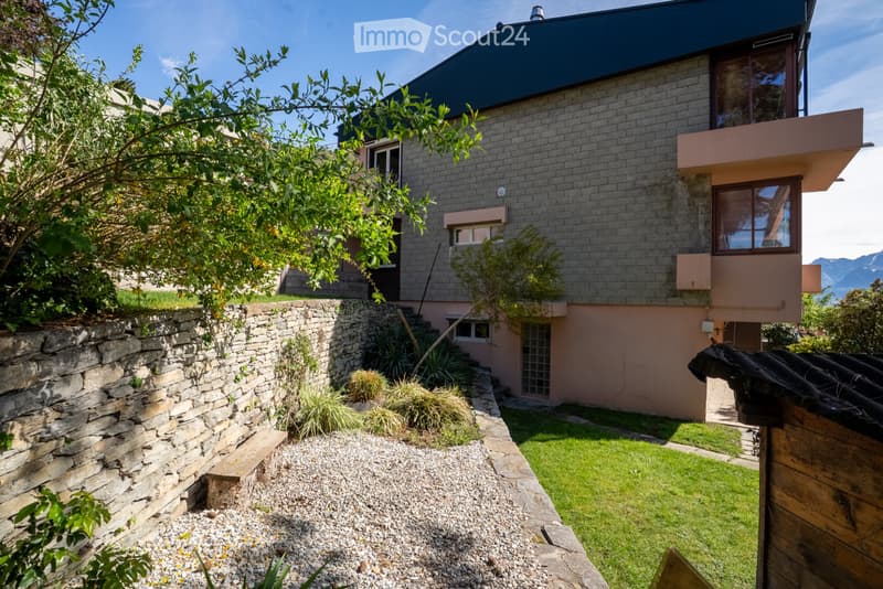 Casa a Sion in quartiere residenziale 7,5 locali + giardino 2 box (13)