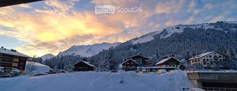 Affitto annuale appartamento 2.5 locali ristrutturato, centro di Morgins, garage (5)