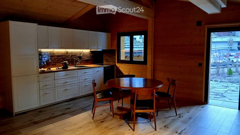 Appartamento nuovo in un chalet a Les Paccots (2)