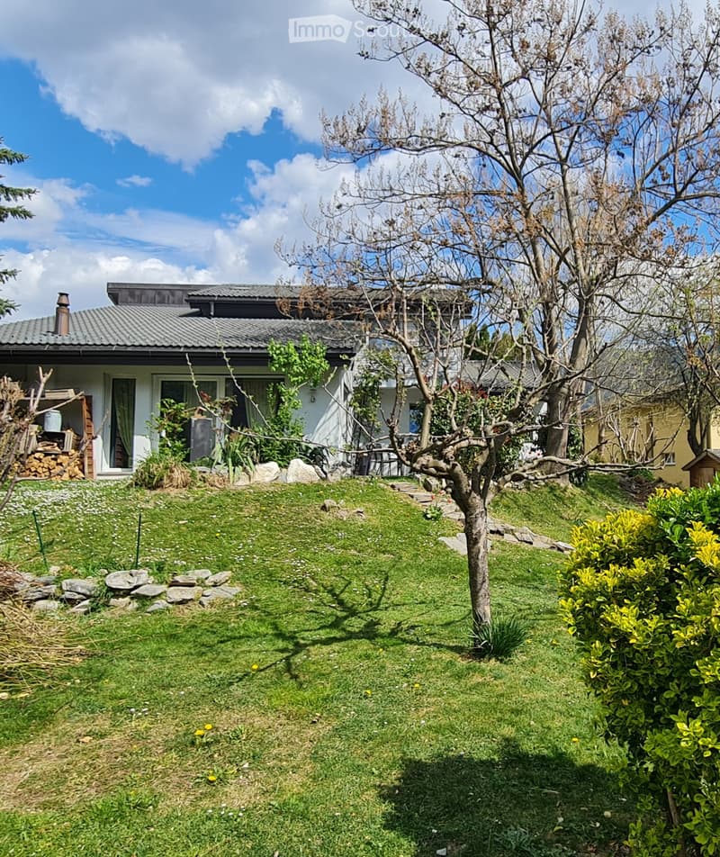 Villa + 1 appartamento in vendita a Granges/Sierre (3)