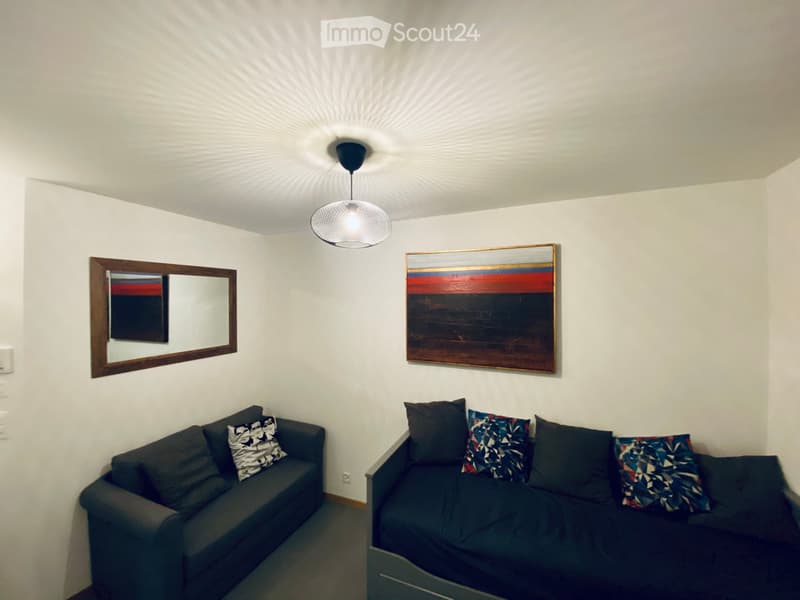 Bellissimo studio arredato, parcheggio, vicino a Sion/Anzère (3)