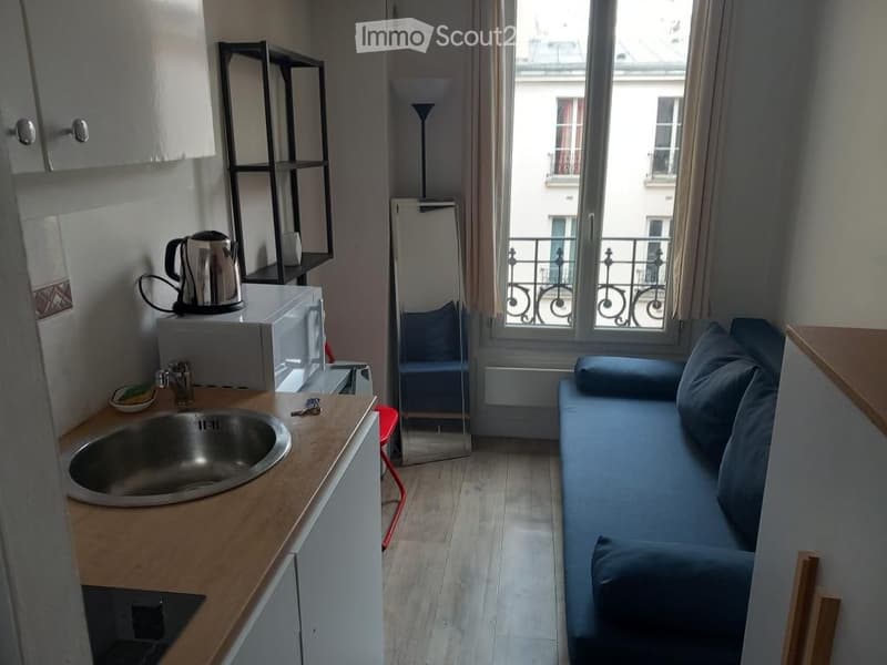 Petit studio 20 m² lumineux et fonctionnel à Zürich Seefeld (2)