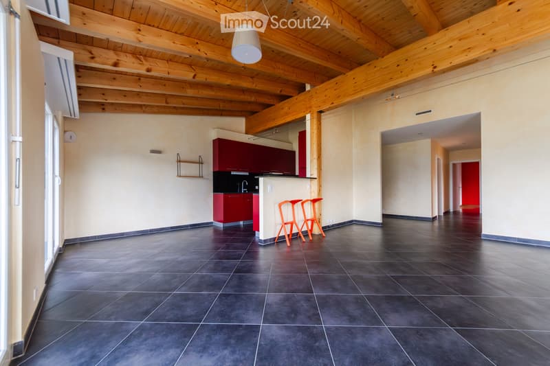 Magnificent 4.5-room attic apartment with a view in Chandolin (Savièse) (2)