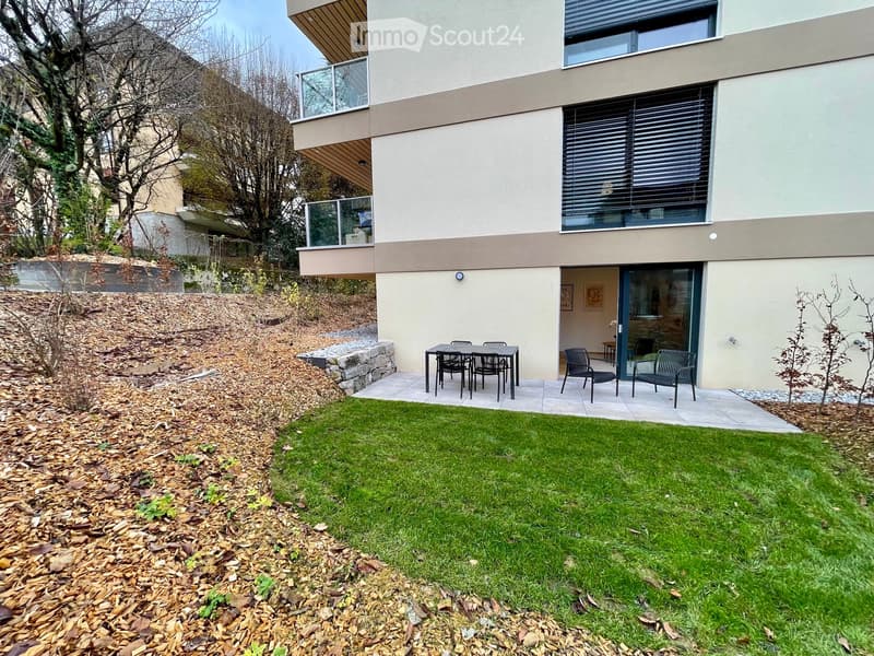 Appartamento arredato di 2.5 locali con giardino (4)