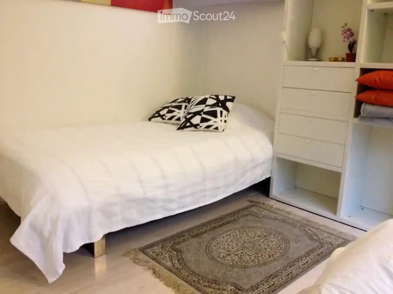 Appartement studio meublé, lumineux sur Rennweg à Bâle (3)