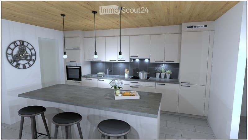 Duplex 4 1/5 in affitto, in costruzione (5)