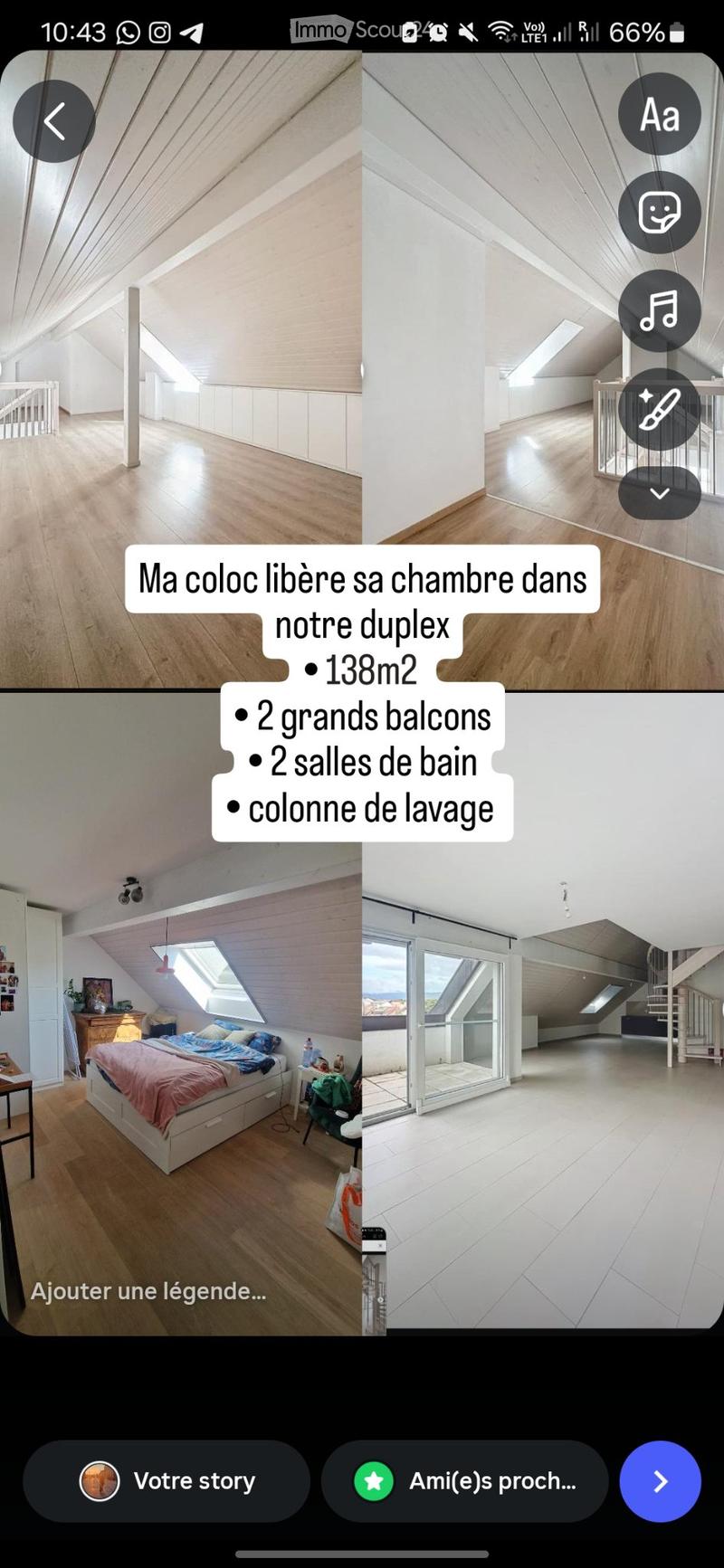 Colocation dans duplex de 138m2 (2)