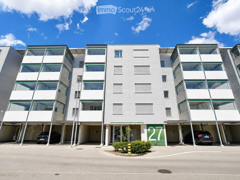 2.5 rooms renovated 55 m² with glazed balcony - Givisiez (7)