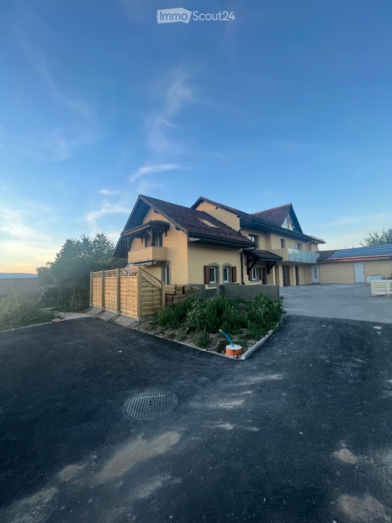 Magnificent 5.5-room duplex renovated in Bottens (1)