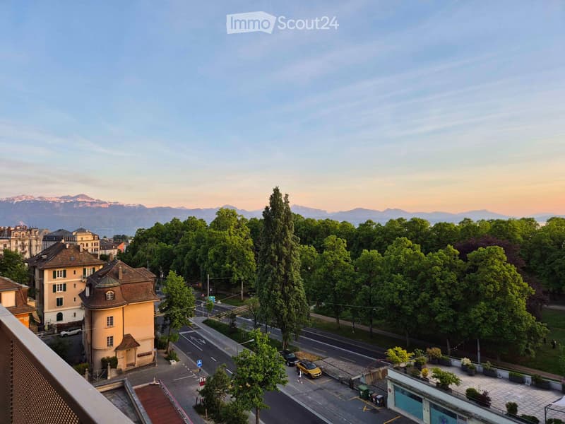 Large 2.5-room apartment with lake & mountain view - Valency (4)