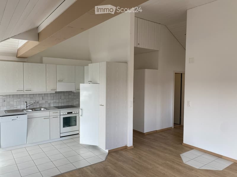 Charmant appartement de 4,5 pièces en mansarde dans un cadre verdoyant (2)