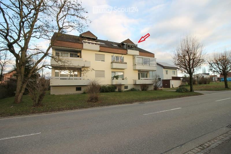 Charmant appartement de 4,5 pièces en mansarde dans un cadre verdoyant (1)