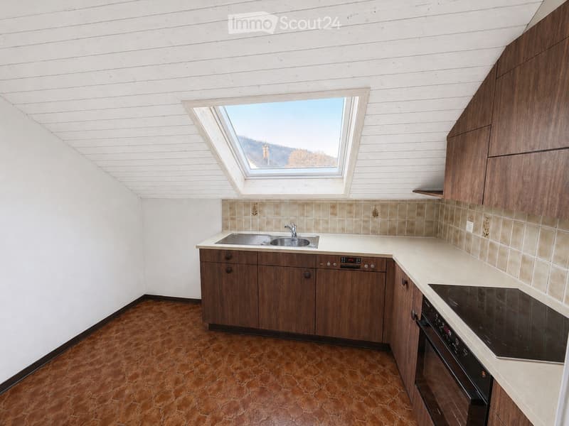 Freshly modernized attic apartment with a view, incl. garage (3)
