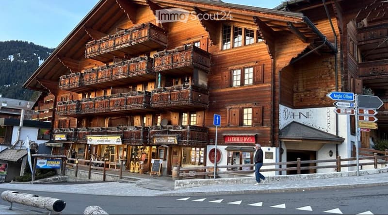 Plein centre de Villars sur Ollon (2)