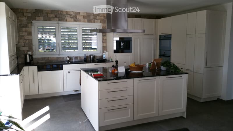 Villa with panoramic view, large garden and heated pool (11)