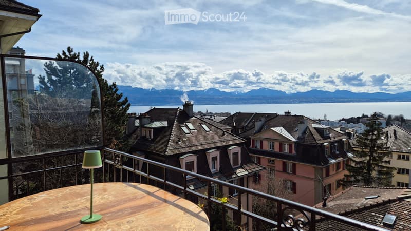 Appt in quartiere tranquillo, vista sul lago (5)