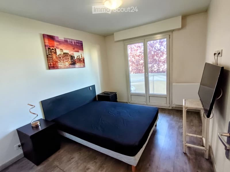 Schlafzimmer in Wohngemeinschaft Gaillard, für 1 Angestellten (3)