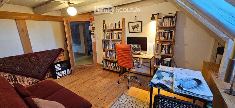 Room in an atypical apartment on 2 levels (2)