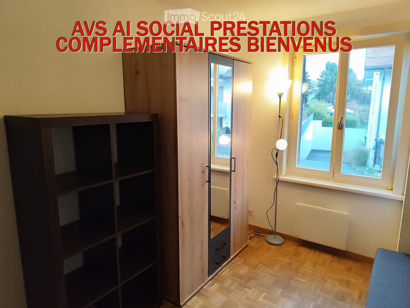 STUDIO meublé à Cheseaux-s-Ls. (1)