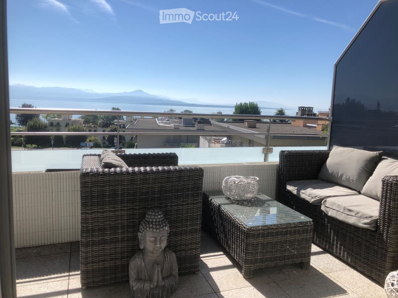 Appartement vue sur le lac léman (1)