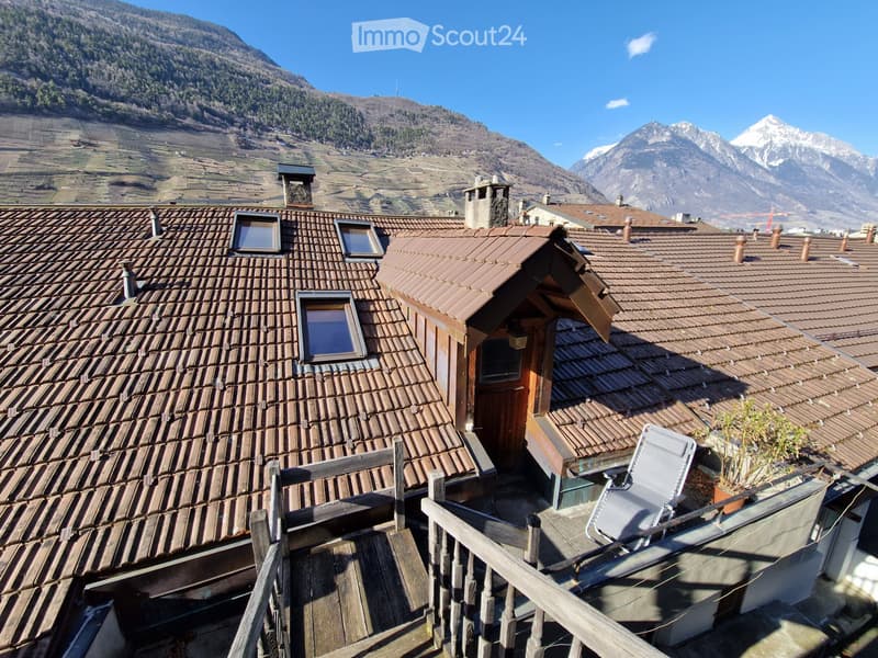 Prächtiges Dachgeschoß-Duplex mit 5,5 Zimmern in Martigny (12)