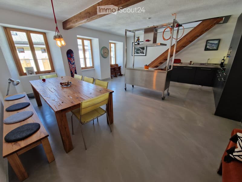 Prächtiges Dachgeschoß-Duplex mit 5,5 Zimmern in Martigny (6)