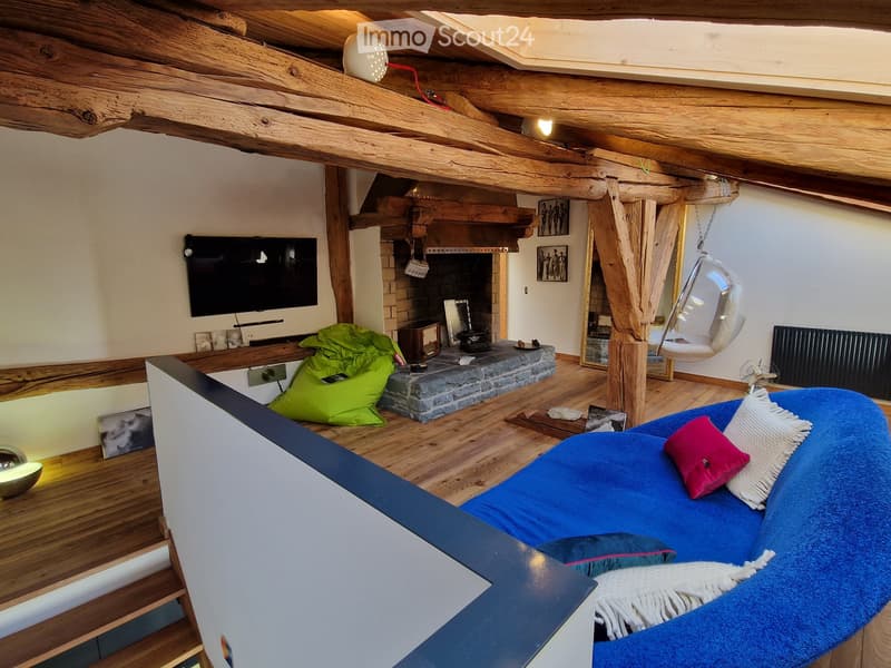 Prächtiges Dachgeschoß-Duplex mit 5,5 Zimmern in Martigny (3)