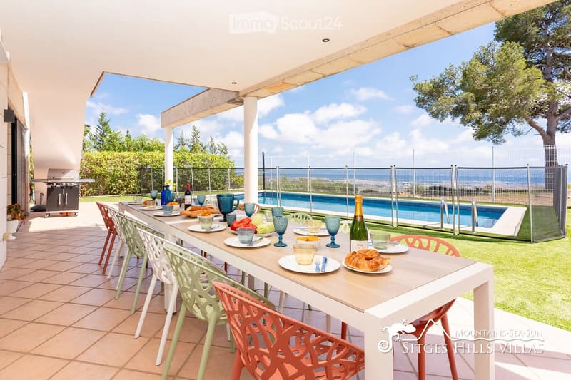 Villa à Sitges (Barcelone), 12 personnes, piscine, vue mer (3)