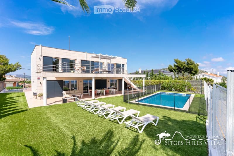 Villa à Sitges (Barcelone), 12 personnes, piscine, vue mer (2)