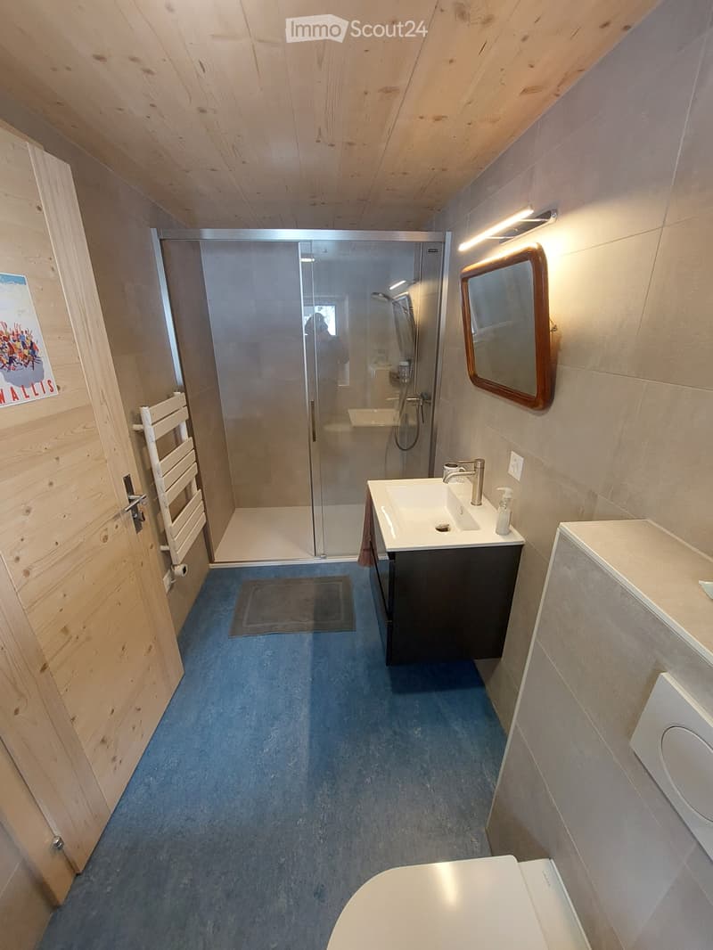 Prächtige Wohnung mit Garten in einem total renovierten Chalet (4)