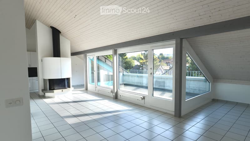 Zu vermieten in Rossens, magnifiziertes Doppelstock-Wohnung mit 6½ Zimmern (2)